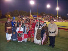 Lipan Apache Band of Texas on far right Chairman Daniel Romero
